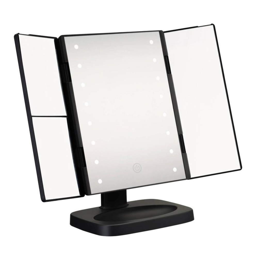 Conair Reflections TriPanel LED Plastic 1x 2x 3X Magnification Mirror - Picture 3 of 16